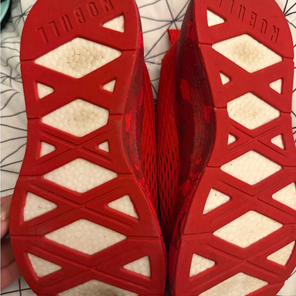 NOBULL Bold Red Sneakers - Picture 4 of 5